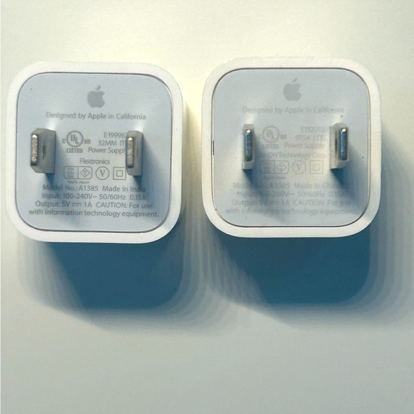 Apple iPhone Charging Cables 3FT Lightning USB with wall adapters - Picture 2 of 2